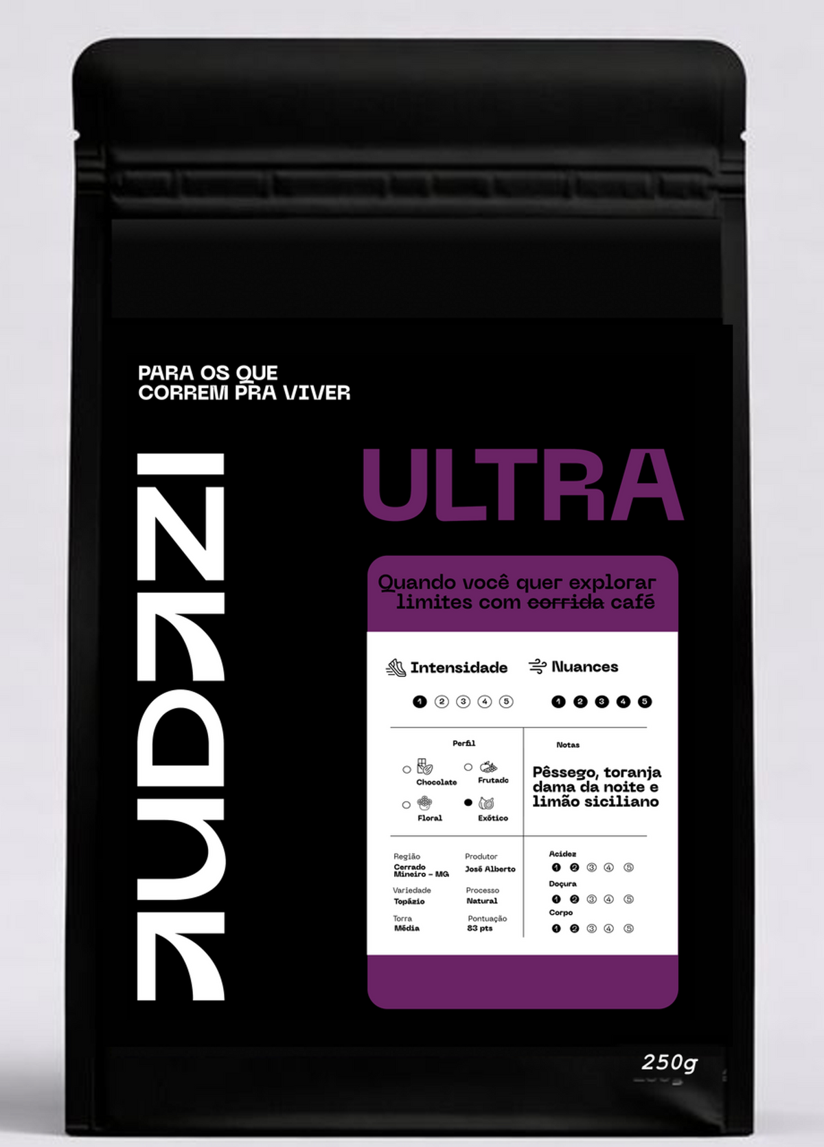 Audazi ULTRA - frente da embalagem