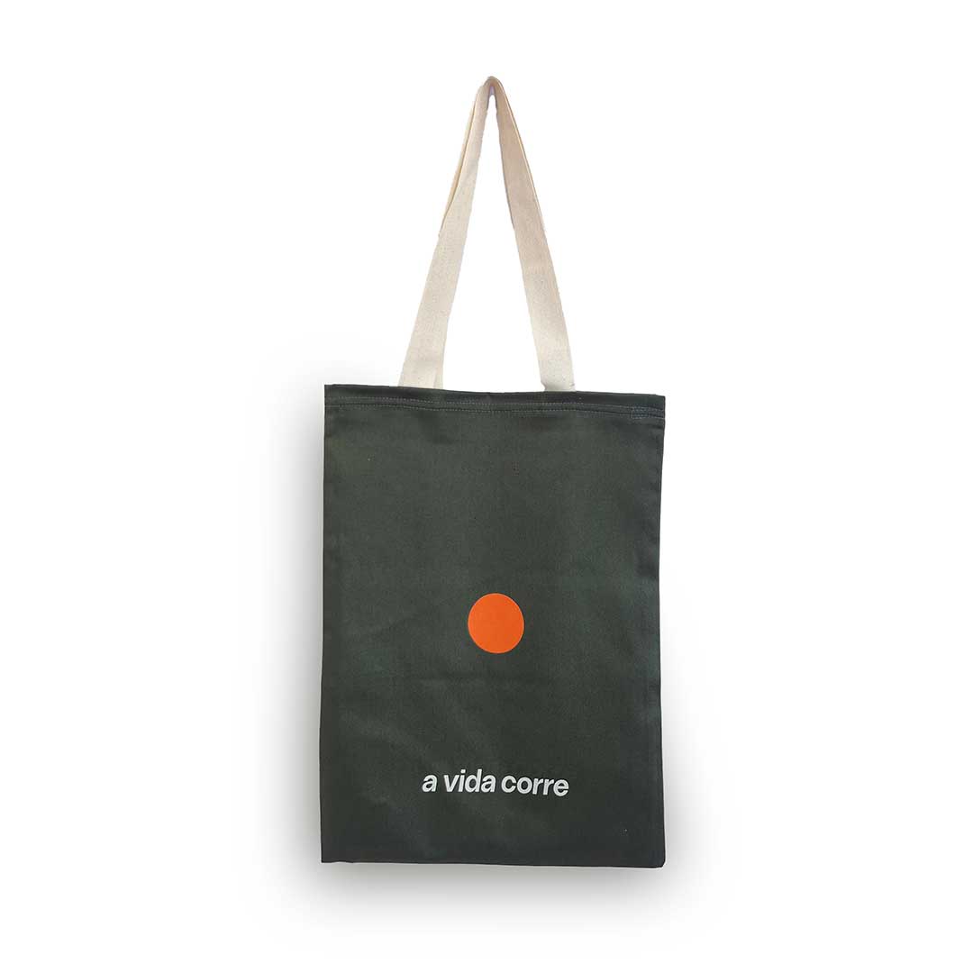 Tote Bag 'a vida corre'